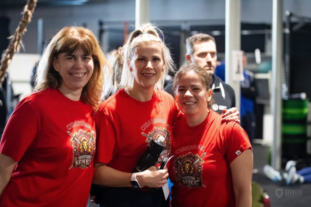 Ženy z CrossFit Senec po spoločnom tréningu